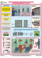 Плакат "Технические меры электробезопасности"