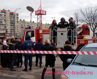 Участие противопожарной службы в мероприятии Всероссийской гонки ГТО "Путь домой"