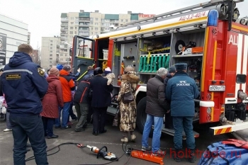 противопожарная служба на мероприятии Всероссийская гонка ГТО